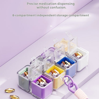 Organizador de Pastillas Cubo de Gran Capacidad